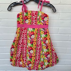 Girls Lilly Pulitzer flowery sundress